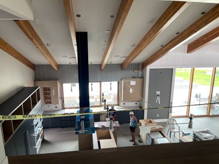 Living room renovation and interior upgrade in Calgary