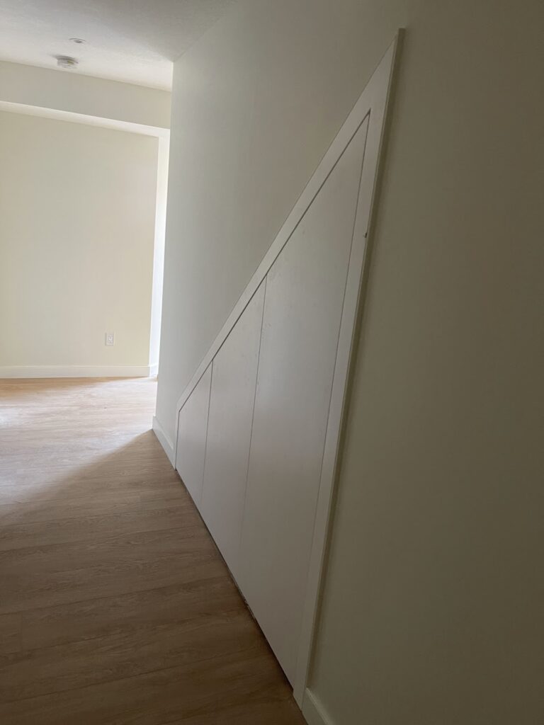 Finished residential interior with updated flooring and clean wall finishes in Calgary
