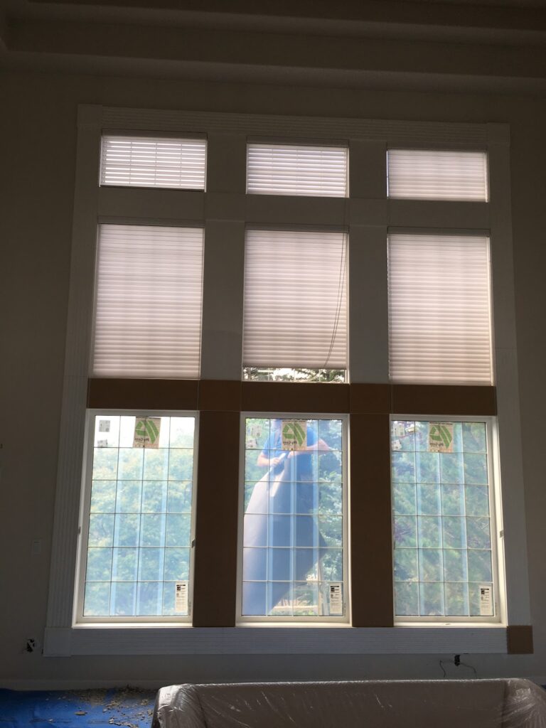 Interior window area upgraded during Calgary whole home renovation