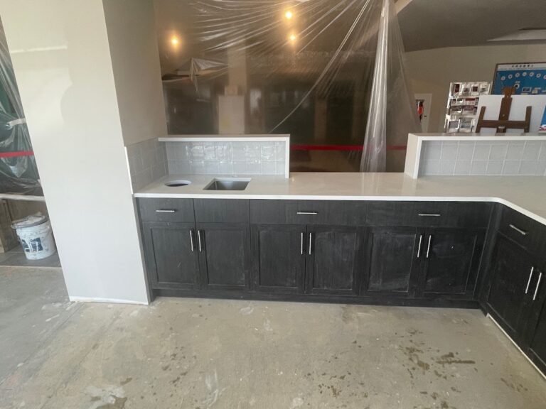 Kitchen cabinet upgrade completed during Calgary home renovation