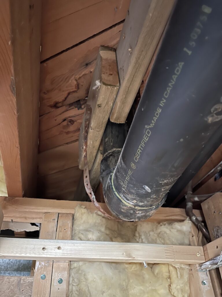 Wall cavity and framing repair work during Calgary exterior renovation